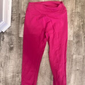 Pink active leggings